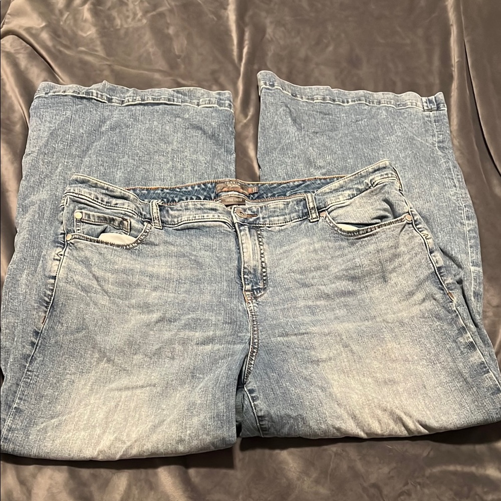 Torrid Light Blue Straight Leg Jeans